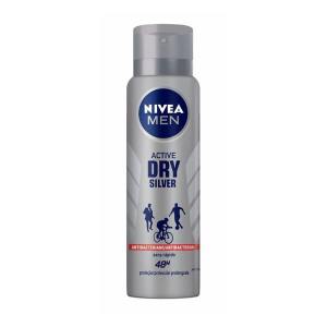 Desodorante Nivea Men Active Dry Silver 150ml
