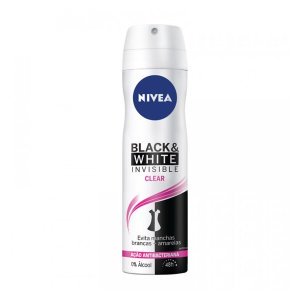 Desodorante Nivea Invisible For Black & White Clear 150ml