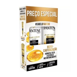 Kit Pantene Hidro-Cauterização Shampoo 350ml + Cond.175ml