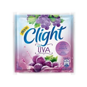 Refresco em Pó Clight Zero Uva 8g