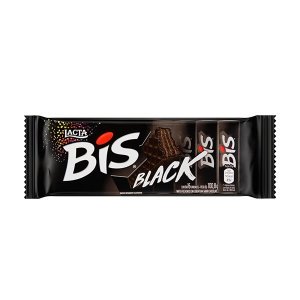 Biscoito Lacta Wafer Bis Black 100,8g