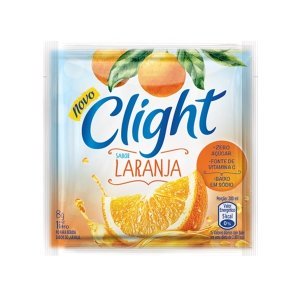Refresco em Pó Clight Zero Laranja 8g