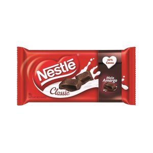 Chocolate Nestlé Classic Meio Amargo 80g