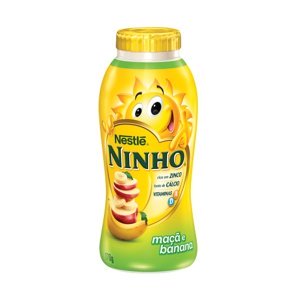 Bebida Láctea Nestlé Ninho Maçã e Banana 170g