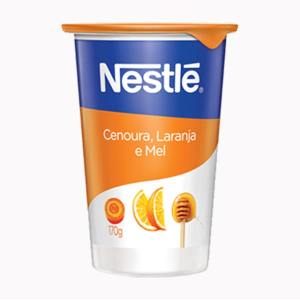 Iogurte Nestlé Natural Cenoura, Mel e Laranja 170g