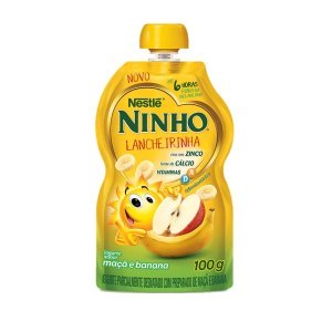 Bebida Láctea Nestlé Ninho Maçã e Banana 100g