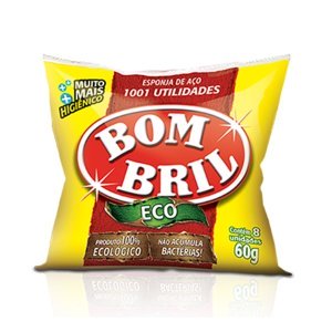 Esponja de Lã de Aço Bombril 60g