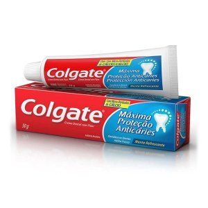 Creme Dental Colgate Máxima Proteção Anticáries 50g