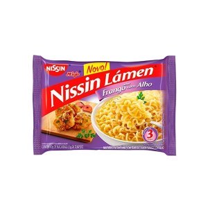 Macarrão Instantâneo Nissin Lámen Frango com Alho 85g