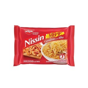 Macarrão Instantâneo Nissin Lámen Camarão com Alho 85g