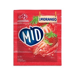 Refresco em Pó Mid Morango 20g