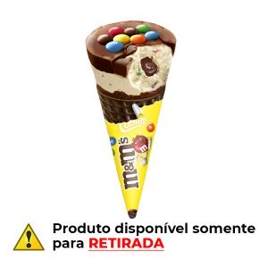Sorvete Kibon Cornetto M&M’s – Unidade