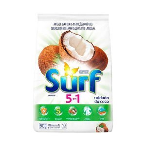 Lava Roupas Surf Cuidado do Coco 800g