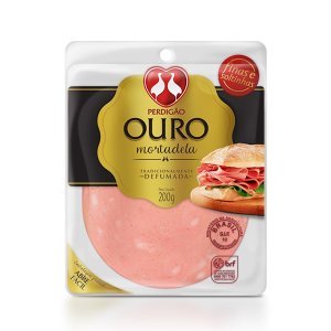 Mortadela Defumada Perdigão Ouro Fatiada 200g