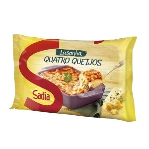 Lasanha Quatro Queijos Sadia 600g