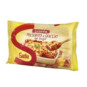 Lasanha Presunto e Queijo ao Sugo Sadia 600g