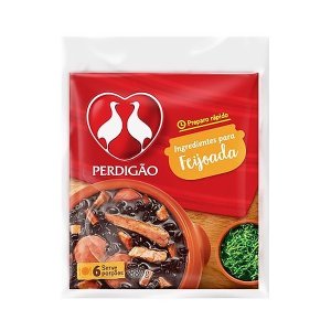 Ingredientes para Feijoada Perdigão 880g