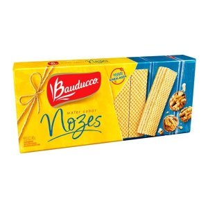 Biscoito Bauducco Wafer Nozes 140g