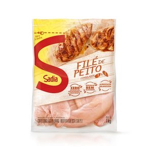 Filé de Peito de Frango Sadia Congelado 1kg