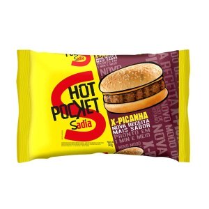 Sanduíche Hot Pocket X-Picanha Sadia 145g