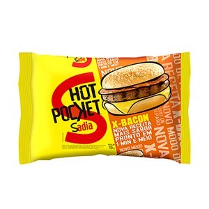 Sanduíche Hot Pocket X-Bacon Sadia 145g