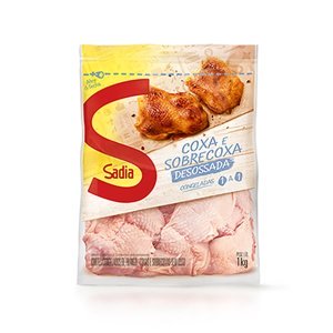 Coxa e Sobrecoxa sem Osso de Frango Sadia Congelada 1kg