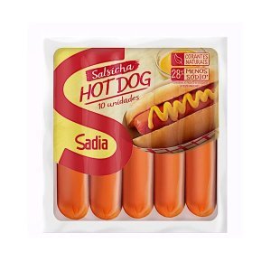 Salsicha Hot Dog Sadia 500g