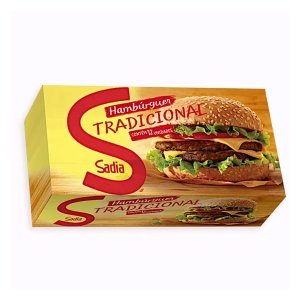 Hambúrguer Bovino Sadia Tradicional 672g