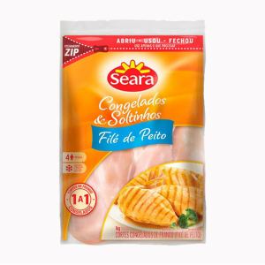 Filé de Peito de Frango Seara IQF 1kg