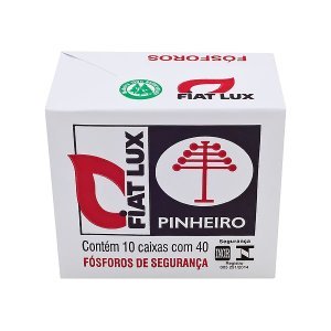 Fósforo Pinheiro Fiat Lux com 400 Palitos