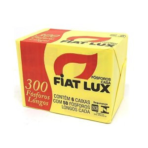 Fósforo Casa Fiat Lux com 300 Palitos