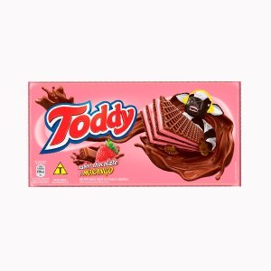 Biscoito Toddy Wafer Chocolate com Morango 94g