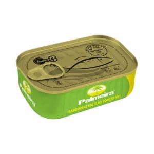 Sardinha Palmeira Óleo 125g