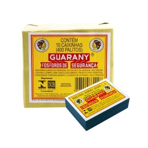 Fósforo Guarany com 400 Palitos