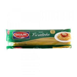 Macarrão Basilar Semolado Furadinho 400g