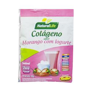 Colágeno Morango com Iogurte Natural Life Kodilar 18g