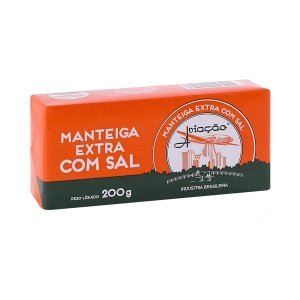 Manteiga com Sal Aviação Barra 200g