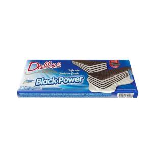 Biscoito Dallas Waffer Black Power 110g