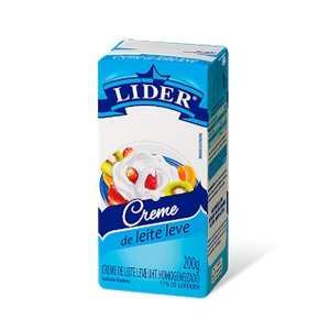 Creme de Leite Lider Tradicional 200g