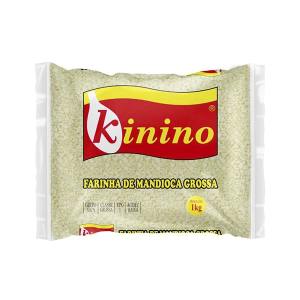 Farinha de Mandioca Kinino Grossa 1kg