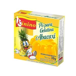 Gelatina em Pó Kinino Abacaxi 20g