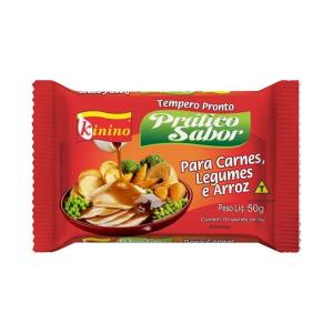 Tempero Kinino Prático Sabor para Carnes,Legumes e Arroz 40g