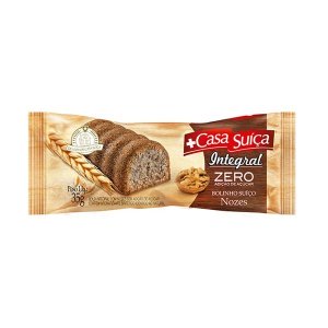 Bolinho Casa Suíça Integral Zero Nozes 35g