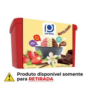 Sorvete Perfetto Napolitano 2L