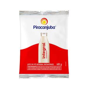 Leite em Pó Integral Instantâneo Piracanjuba 400g