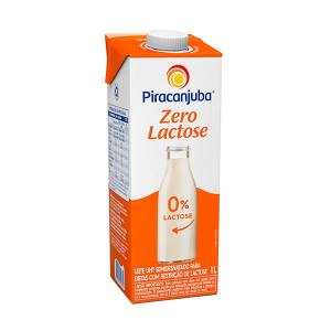 Leite UHT Piracanjuba Semidesnatado Zero Lactose 1L