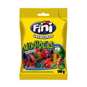 Goma Gelatina Fini Minhocas 90g