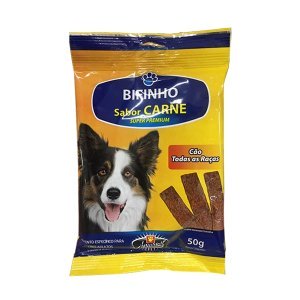 Ração Aromasil Bifinho Todas as Raças Carne 50g
