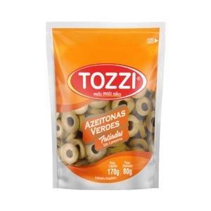 Azeitona Verde Fatiada Tozzi Sachê 80g