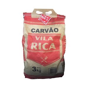 Carvão Vila Rica 3kg